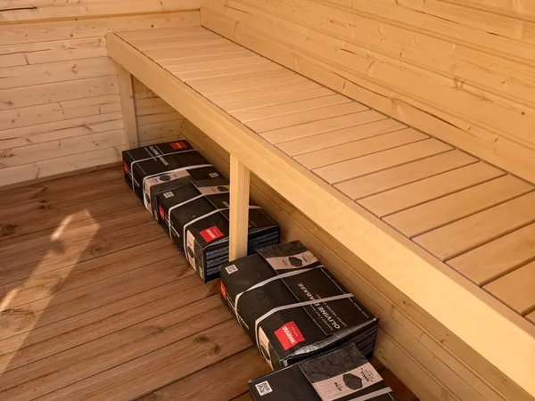 6 SZEMÉLYES VIP LUX SZAUNA – ELEKTROMOS KÁLYHÁVAL