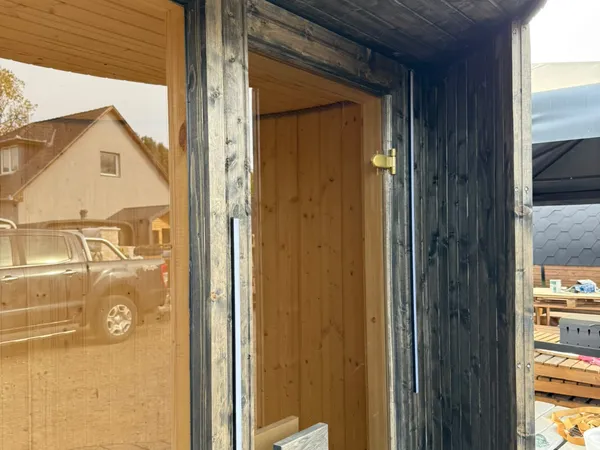 4 SZEMÉLYES CILINDRO SZAUNA – HARVIA 9 KW ELEKTROMOS KÁLYHÁVAL